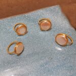 Golden Pearl Finger Ring-A